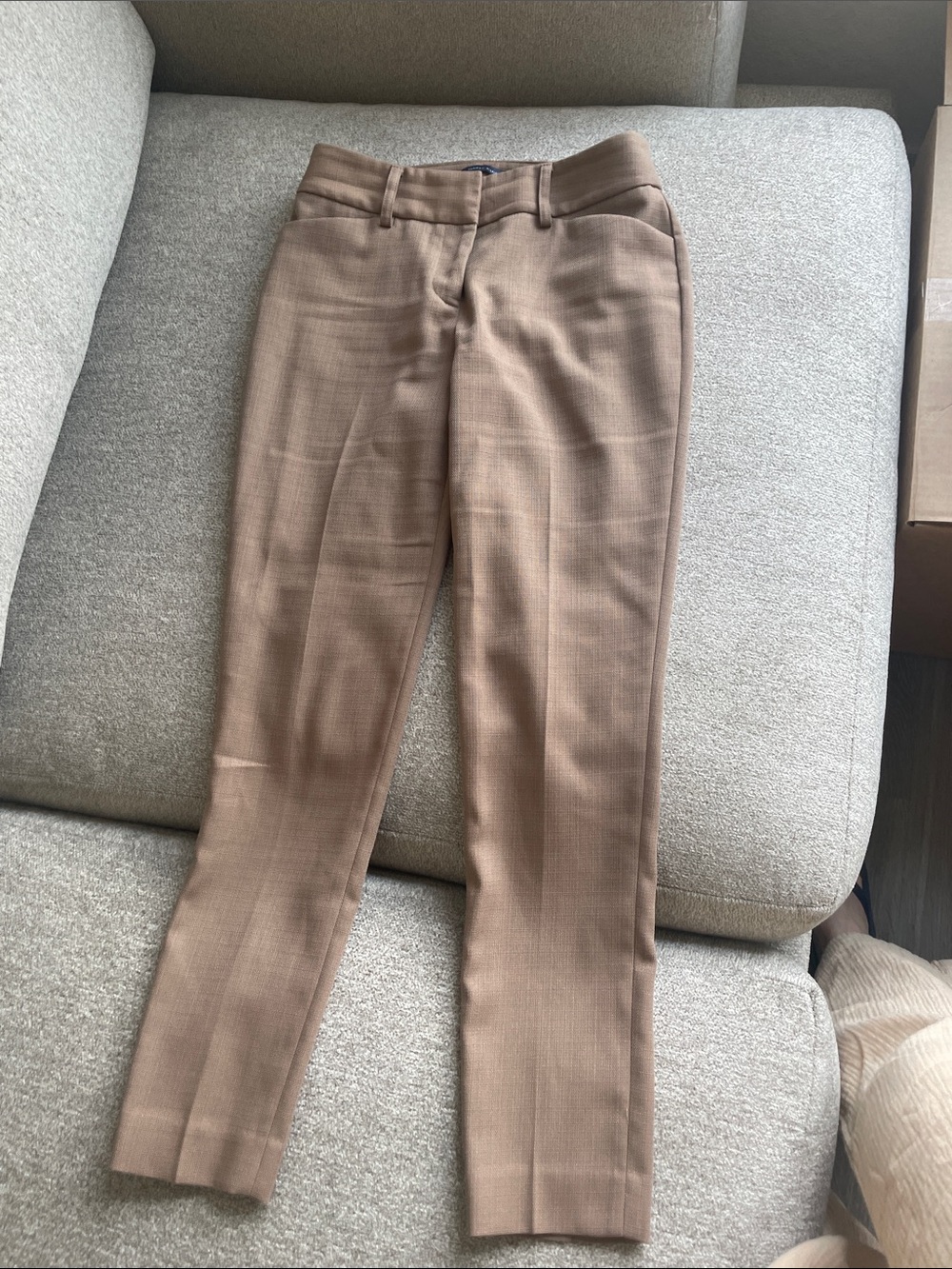 Tommy Hilfiger Brown Slim Tailored Trousers